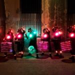 DISEÑO Y FABRICACIÓN DE LOS TRAJES LED PARA EL ESPECTÁCULO GLOW DRUMS